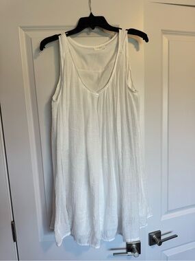 Everly White Babydoll Dress